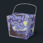 Caja Para Regalos Vincent Van Gogh Starry Night Vintage Bella Artes<br><div class="desc">Vincent van Gogh Starry Night Bella Artes Painting Starry Night es un cuadro del artista holandés post-impresionista Vincent van Gogh. El cielo azul nocturno está lleno de nubes, estrellas y una luna creciente brillante. La noche estrellada es la única noche de la serie de vistas desde la ventana de su...</div>