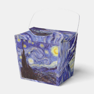 Caja Para Regalos Vincent Van Gogh Starry Night Vintage Bella Artes