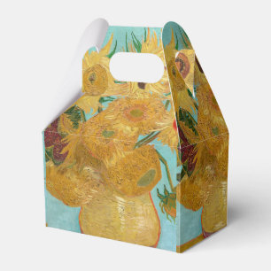 Caja Para Regalos Vincent Van Gogh - Vase con doce girasoles