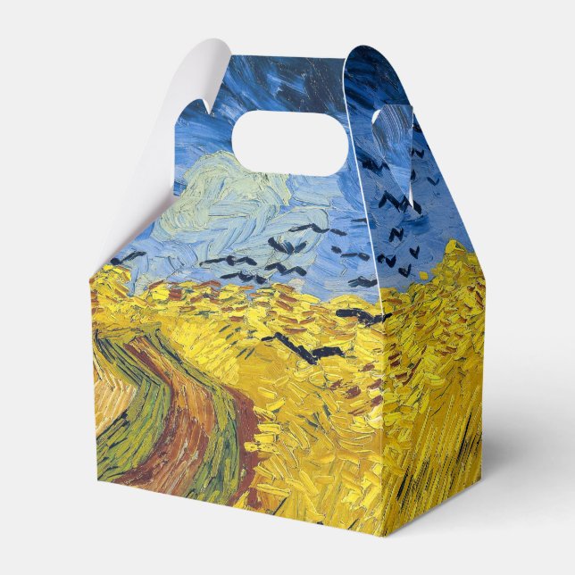 Caja Para Regalos Vincent van Gogh - Wheatfield con cuervos (Front Side)