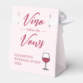 Caja Para Regalos Vino Antes De La Ducha Bridal Vows/Bachelorette