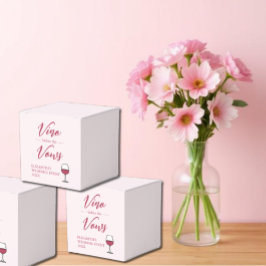 Caja Para Regalos Vino Antes de las Votos Despedida de Soltera