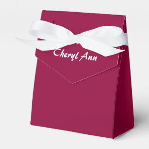 Caja Para Regalos Vino Tinto Sólido