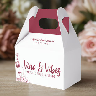 Caja Para Regalos Vino & Vibes Despedida de Soltera