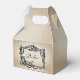 Caja Para Regalos Vintage - Baroque Shabby - chic - bombones