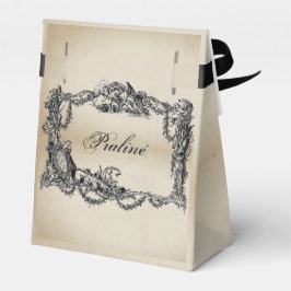 Caja Para Regalos Vintage - Baroque Shabby - chic - Praliné