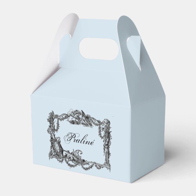 Caja Para Regalos Vintage - Barroco - Shabby chic - Pralinen (Front Side)