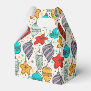 Caja Para Regalos Vintage Christmas Ornaments Holiday Gable