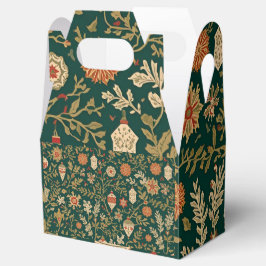 Caja Para Regalos Vintage Christmas Pattern - Paper Favor Box 
