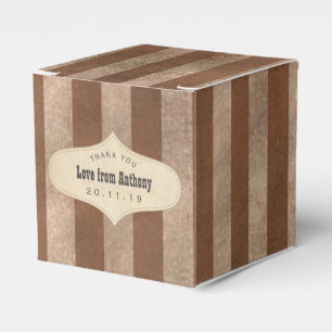 Caja Para Regalos Vintage Circus Them Birday Party