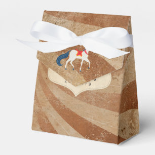 Caja Para Regalos Vintage Circus Them Birday Party