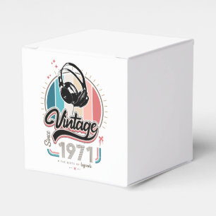 Caja Para Regalos Vintage desde audífonos de 1971