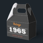 Caja Para Regalos Vintage edición limitada de 1965 60th Birthday Gif<br><div class="desc">Vintage edición limitada de 1965 60th Birthday Gift</div>