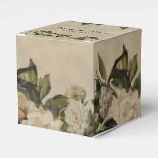 Caja Para Regalos Vintage Gardenia Wedding Favor Box