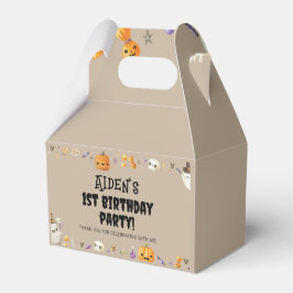 Caja Para Regalos Vintage Ghost Birthday Party Favorito Box