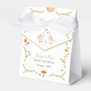 Caja Para Regalos Vintage Goose Baby Shower