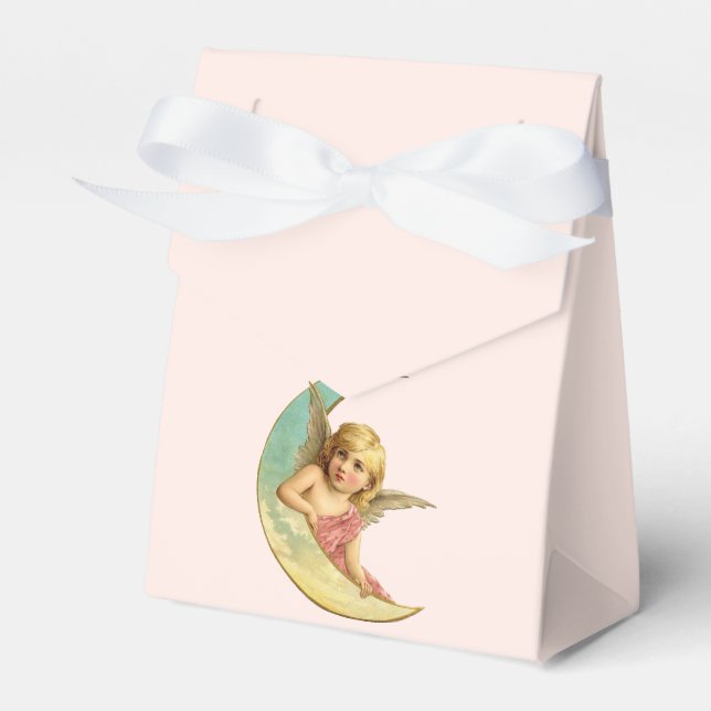 Caja Para Regalos Vintage Moon Angel (Front Side)