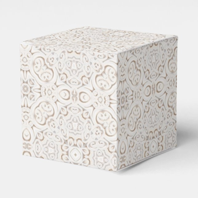 Caja Para Regalos Vintage paper lace  (Costado Anverso)