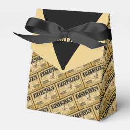Caja Para Regalos Vintage "POISON" Halloween FavBox