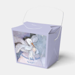 Caja Para Regalos Vintage Special Delivery Stork Favorito Box