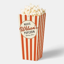 Caja Para Regalos Vintage Special Event Movie Theatre Popcorn