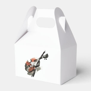 Caja Para Regalos Violín