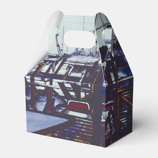 Caja Para Regalos Vista desde San Valentín, isla del puerto (Front Side)