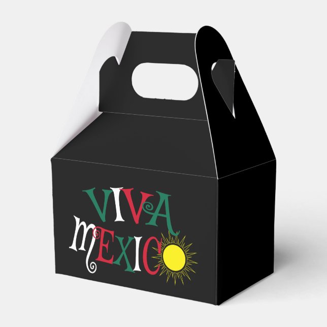 Caja Para Regalos Viva México (Reverso)