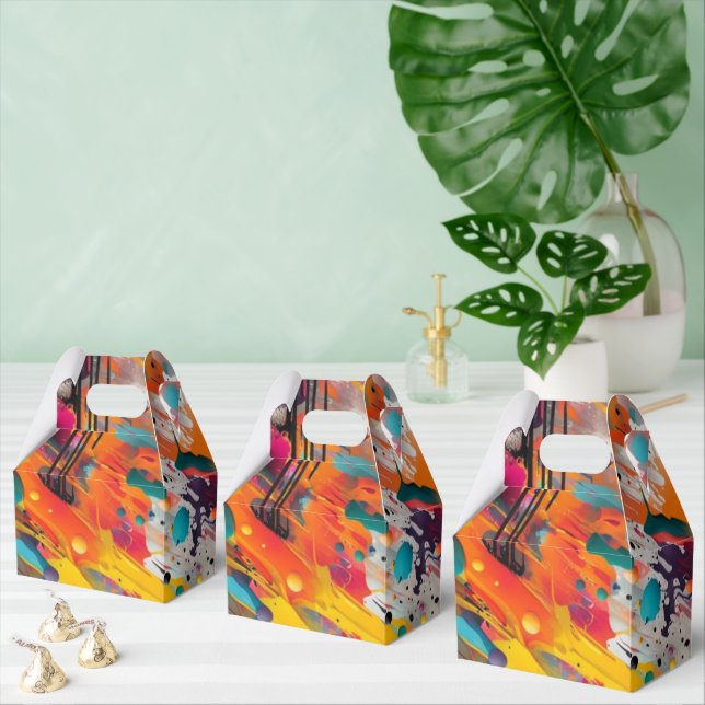 Caja Para Regalos Vivid Chaos Splash Graffiti (Múltiple)