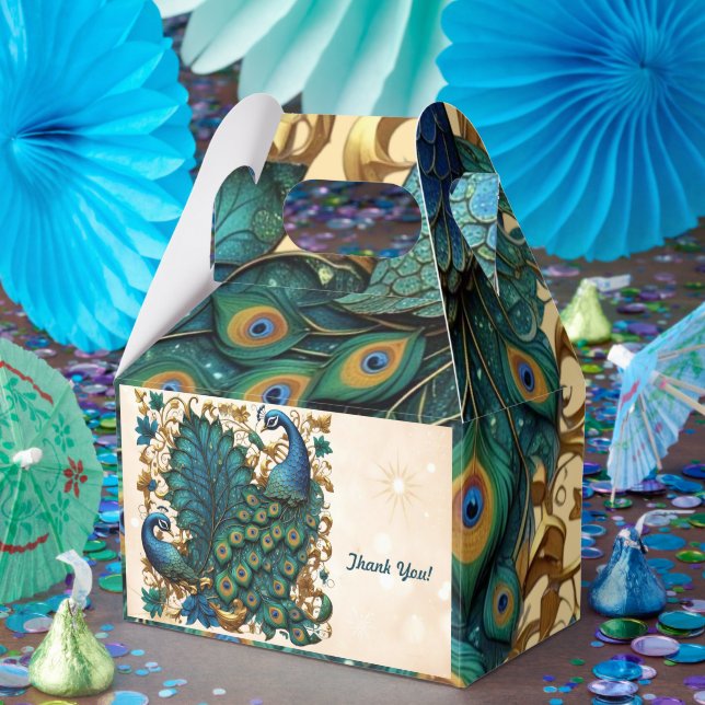 Caja Para Regalos "Vívido Florecer Regio" (Fiesta)