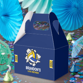 Caja Para Regalos Volleyball Funny Birthday Boy