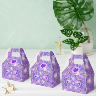 Caja Para Regalos W1 Púrpura