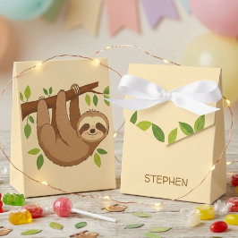 Caja Para Regalos Wanna hang out? sloth kids birthday