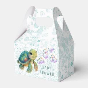 Caja Para Regalos Watercolor Adorable Turba Burbujas Baby Shower