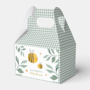Caja Para Regalos Watercolor Bee Honey Sweet Baby Shower