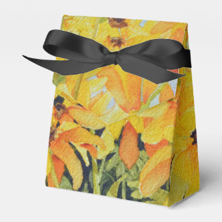 Caja Para Regalos Watercolor Black-Eyed Susan Gift Box