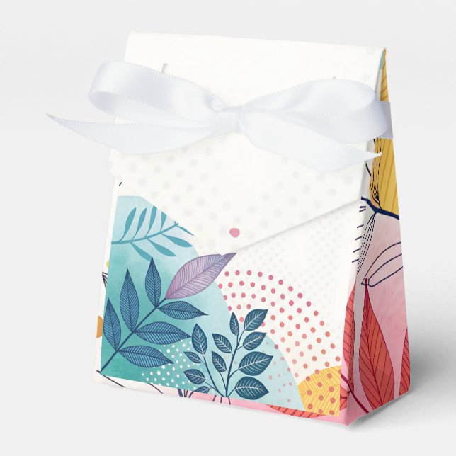 Caja Para Regalos Watercolor Whimsy  (Front Side)