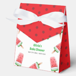 Caja Para Regalos Watermelon Ice Cream Popcicle Baby Shower
