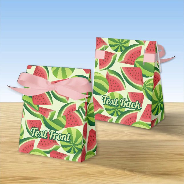 Caja Para Regalos Watermelon Patern Favbox (Subido por el creador)