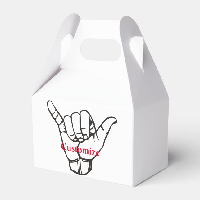 Caja Para Regalos Wave Thunder_Cove de Shaka Brah Hawaii (Front Side)