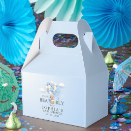 Caja Para Regalos We can Bearly Wait Cute Bear Baby Shower Boy