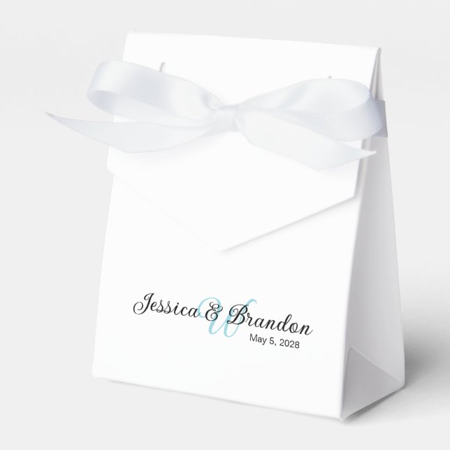 Caja Para Regalos Wedding Label 016 (Front Side)
