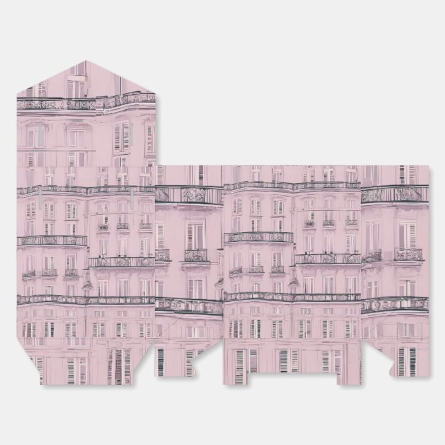 Caja Para Regalos Weekend a Paris (Desplegado)