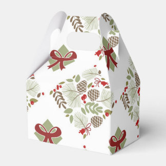 Caja Para Regalos Weihnachten, elegant, Winter. Geschenkschachtel