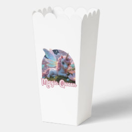 Caja Para Regalos Weißes Einhorn mit Flügeln - Magic Queen