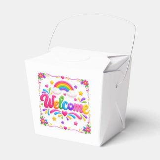 Caja Para Regalos Welcome