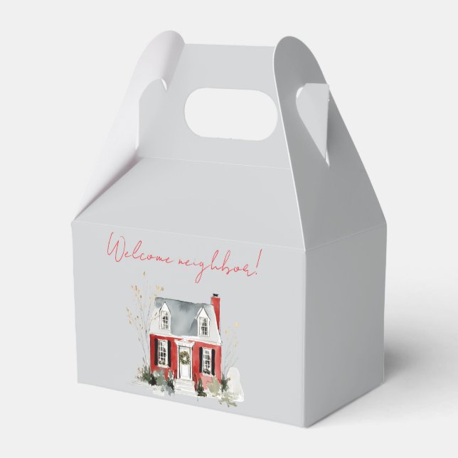 Caja Para Regalos Welcome Neighbor Treat Box (Front Side)