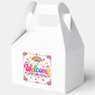Caja Para Regalos Welcome thank you