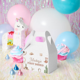 Caja Para Regalos Western Cowboy Rodeo Birthday