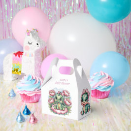 Caja Para Regalos Whimsical Baby Shower Dino Delight